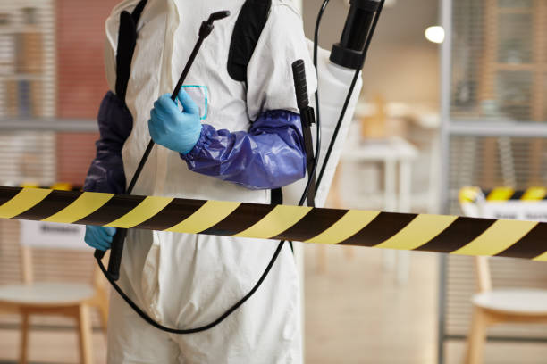Professional Biohazard technician working in Kenansville, FL